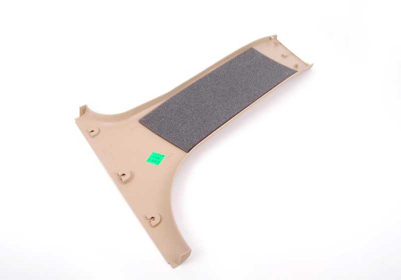 Revestimiento pilar central derecho inferior OEM 51438207198 para BMW E39. Original BMW.