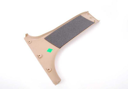 Revestimiento pilar central derecho inferior OEM 51438207198 para BMW E39. Original BMW.