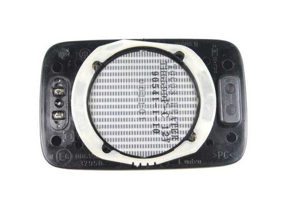 Cristal retrovisor exterior izquierdo gran angular calefactable OEM 51161938065 para BMW E34, E32. Recambio original BMW.
