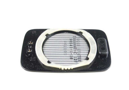 Cristal retrovisor exterior izquierdo gran angular calefactable OEM 51161938065 para BMW E34, E32. Recambio original BMW.