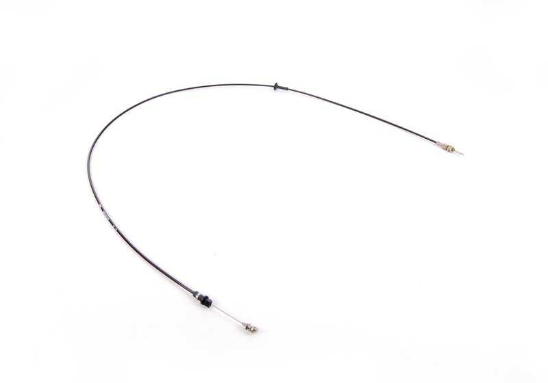 Cable Bowden tapa capota OEM 51258227907 para BMW E46 318Ci (modelos con motor N42 y N46, manual y automático, de 2001 a 2006). Original BMW.
