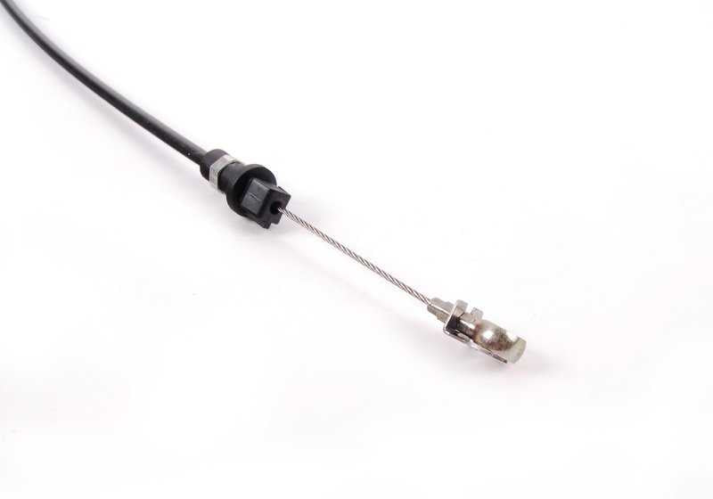 Cable Bowden tapa capota OEM 51258227907 para BMW E46 318Ci (modelos con motor N42 y N46, manual y automático, de 2001 a 2006). Original BMW.