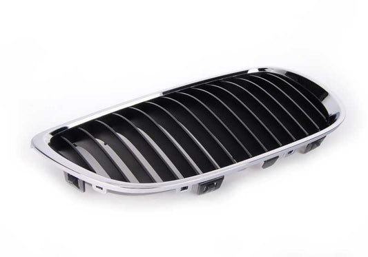 Rejilla decorativa derecha con marco cromado OEM 51137157276 para BMW E90, E92, E93 (incluye versiones M3). Original BMW.