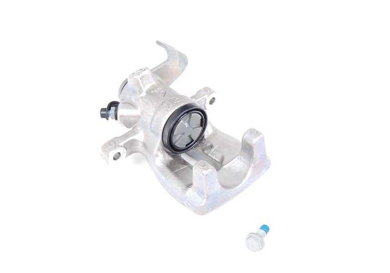 Pinza de freno trasera derecha OEM 34216785612 para MINI R55, R56, R57, R58, R59. Compatible con versiones Cooper y One. Instalación en sistema de freno trasero. Original MINI.