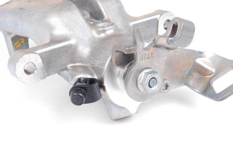 Pinza de freno trasera derecha OEM 34216785612 para MINI R55, R56, R57, R58, R59. Compatible con versiones Cooper y One. Instalación en sistema de freno trasero. Original MINI.