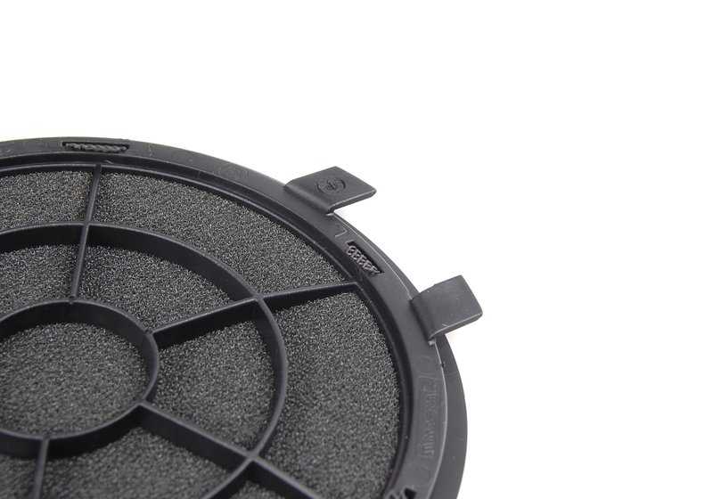 Rejilla altavoz derecha OEM 51438252562 para BMW E46 {318Ci BP71, BP72, BP81, BP82, BW71, BW72, BW81, BW82, BY71, BY72}. Original BMW.