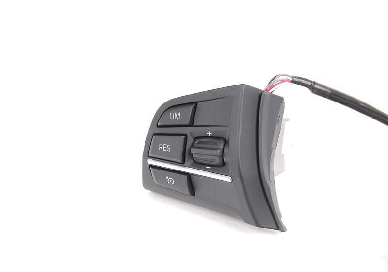Módulo de botones para volante multifunción OEM 61319229484 para BMW F01, F02, F06, F07, F10, F11, F12, F13, F18. Original BMW.