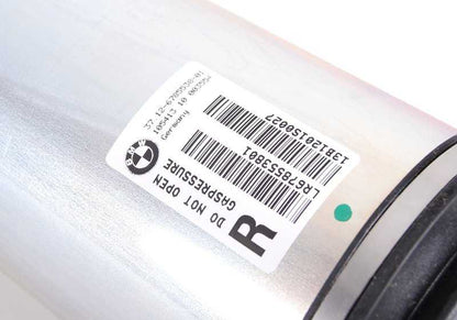 Amortiguador neumático trasero derecho OEM 37126785538 para BMW E65, E66. Original BMW.
