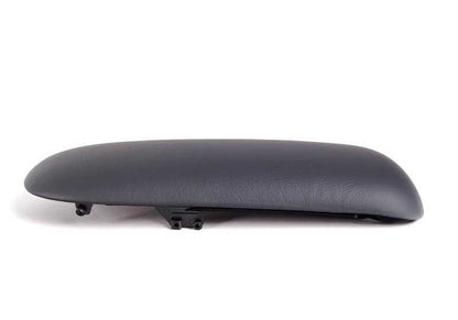 Apoyabrazos consola central cuero Panther Black OEM 51166954289 para MINI R50, R53, Cabrio R52. Original MINI.