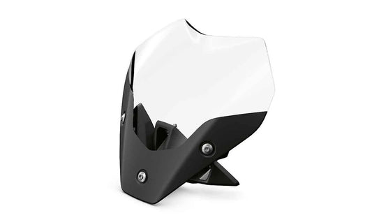 Niedrige klare Windschutzscheibe OEM 46638414748 für BMW Motorrad S 1000 R (K63), M 1000 R (K66) ab 2022. Original BMW Motorrad.