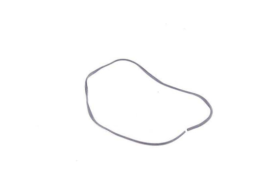 Junta embellecedora OEM 51361904919 para BMW E30 {316i, 318i} (modelos con motor M10, cambio manual y automático). Original BMW.