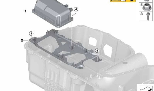 S-Box Support OEM 61278645561 für BMW G38. Original BMW.