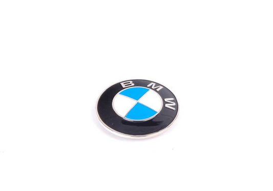 Emblem for BMW 3 Series E21, 5 Series E12, 7 Series E23 (OEM 51145480181). Genuine BMW.