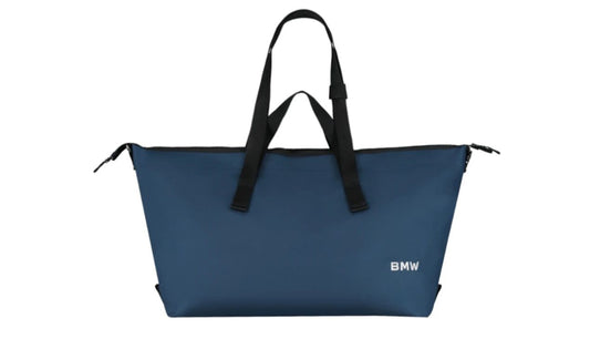 Borsa da viaggio blu OEM 80225B70CE6 valida per BMW. BMW originale.