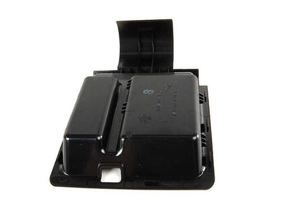 Soporte posavasos negro OEM 51168228810 para BMW E46. Pieza original BMW para consola central/ reposabrazos.