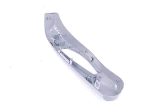 Abbellimento esterno destro OEM 52108255660 per BMW E46 318CI (modelli con N42 e N46, manuale o automatico) anni 2001-2006. Grigio. BMW originale.