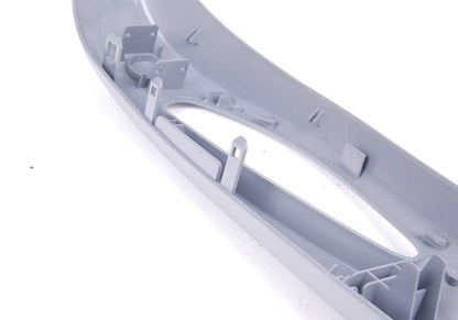 Abbellimento esterno destro OEM 52108255660 per BMW E46 318CI (modelli con N42 e N46, manuale o automatico) anni 2001-2006. Grigio. BMW originale.