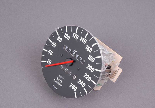 Velocímetro (cuenta km/h) OEM 62121377348 para BMW E30. Repuesto original BMW.