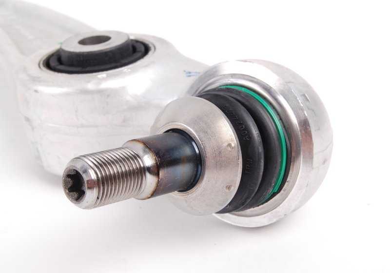 Brazo de suspensión delantero izquierdo con silentblock OEM 31122284977 para BMW F10, F06, F12, F13 (versiones M5 y M6). Original BMW.