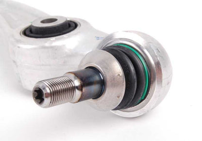 Brazo de suspensión delantero izquierdo con silentblock OEM 31122284977 para BMW F10, F06, F12, F13 (versiones M5 y M6). Original BMW.