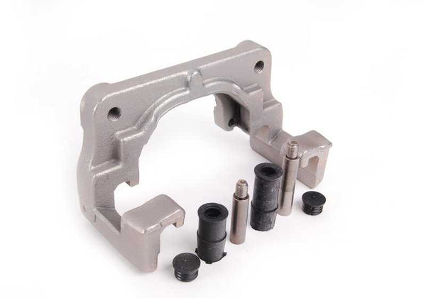 Soporte pinza freno delantero OEM 34116753671 para BMW E60, E60N, E61, E61N, E63, E63N, E64, E64N, E65, E66. Original BMW.