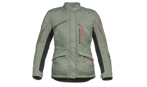 Chaqueta Enduro impermeable GS Puna Gore-Tex OEM 76135A80E01 para BMW Motorrad (todos los modelos). Protección NP3, corte mujer, transpirable y resistente. Original BMW Motorrad.