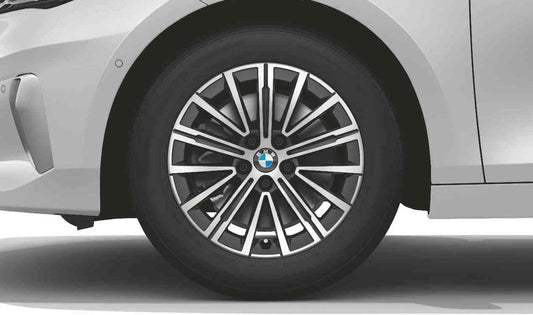 Llanta de aleación V-Speiche 833 OEM 36116891174 para BMW U06, U10, U25. Original BMW.
