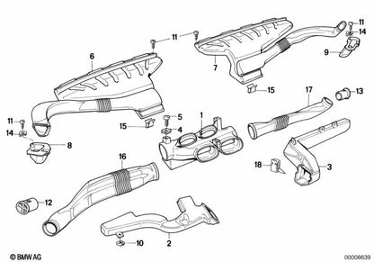 BMW E34 No Series BMW (OEM 6421944607). BMW d'origine.