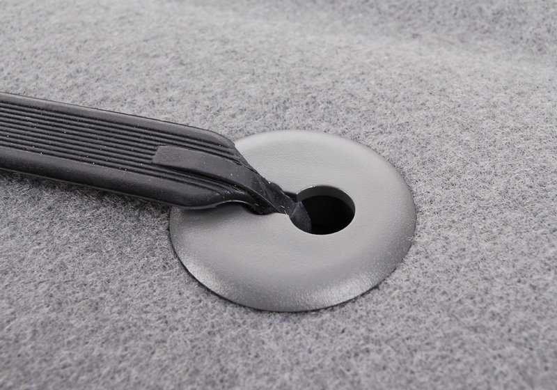 Alfombrilla maletero con correas OEM 51478159495 para BMW E39 520d, 520i (todas versiones compatibles). Original BMW.