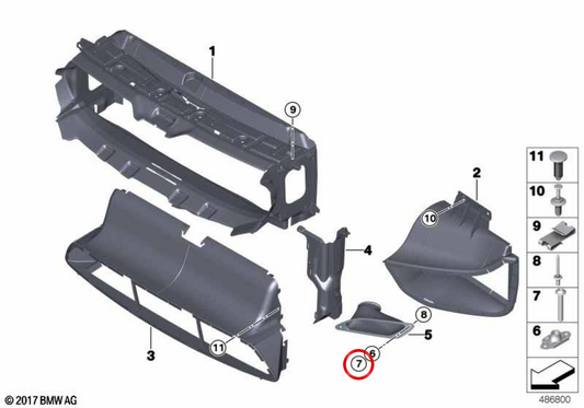 OEM 41008422039 Vite di rondella per BMW I3 (I01). BMW originale.