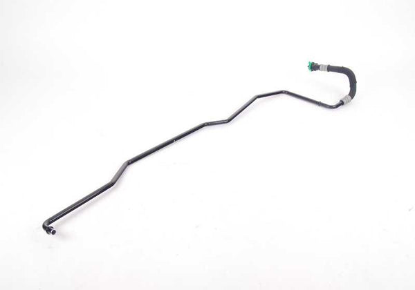 Tubería de aceite para radiador OEM 17227585925 para BMW Z4 E89. Conducción del aceite desde el motor al radiador. Original BMW.