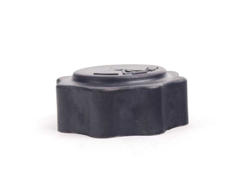 Tapa de cierre radiador OEM 17107515499 para MINI R50, R52, R53. Compatible con One, Cooper, Cooper S, JCW. Original MINI.