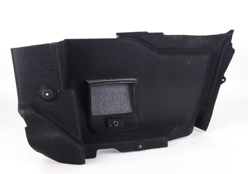 Linkes Seitenfeld OEM 51478266569 für BMW E46 {316ci, 318ci} Alle kompatiblen Modelle. Original Innenfutter BMW.