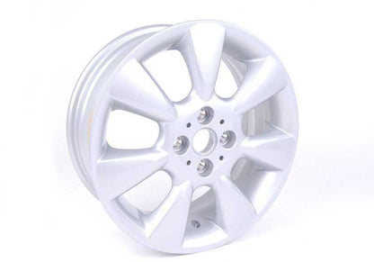 Llantas de aleación "7 Fin Spoke 92" OEM 36116763297 para MINI R50, R52, R53. Medida 6,5x13 ET48. Color plata. Original MINI. Apta para varios modelos con anclaje compatible.