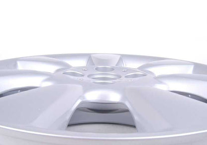 Llantas de aleación "7 Fin Spoke 92" OEM 36116763297 para MINI R50, R52, R53. Medida 6,5x13 ET48. Color plata. Original MINI. Apta para varios modelos con anclaje compatible.