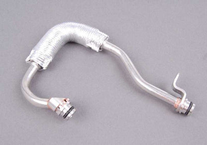 Tubo de retorno de refrigeración turbo OEM 11537558903 para BMW E82, E88, E90, E90N, E91, E91N, E92, E93, E60N, E61N, E89. Original BMW.