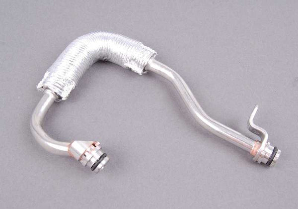Tubo de retorno de refrigeración turbo OEM 11537558903 para BMW E82, E88, E90, E90N, E91, E91N, E92, E93, E60N, E61N, E89. Original BMW.