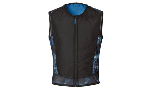 Colete Cool Down tamanho XS preto OEM 76428504311 para BMW. Originais BMW Motorrad.