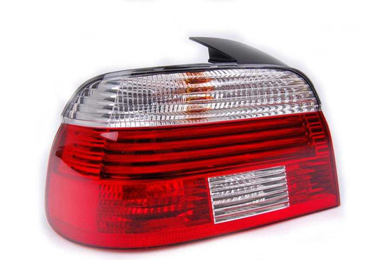 Piloto trasero izquierdo con intermitente blanco OEM 63216902529 para BMW Serie 5 E39. Original BMW.