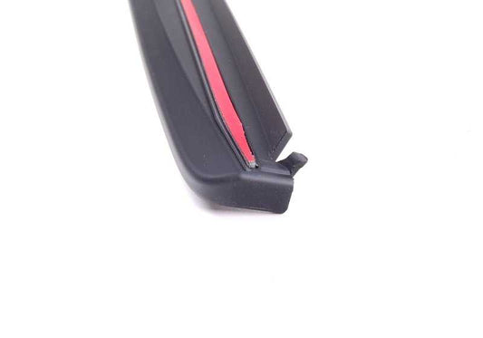 Suplemento faldón negro mate derecho OEM 51192291404 para BMW 3' F30, F30 LCI, F31, F31 LCI. Original BMW.