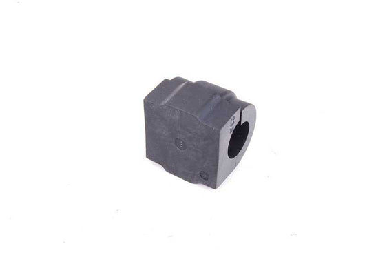 Silentblock estabilizadora trasera Ø23,5mm OEM 33556750358 para BMW X5 E53 3.0d y 3.0i (2001-2006), versiones con cambio manual y automático. Original BMW.