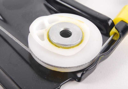 Elevador eléctrico de ventana delantero derecho para BMW E65, E66 (OEM 51337202480). Original BMW