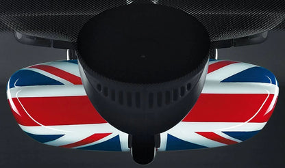 Cubierta retrovisor interior Union Jack OEM 51162353709 para MINI F56, F55, Clubman F54, Cabrio F57, Countryman F60... y más. Original MINI.