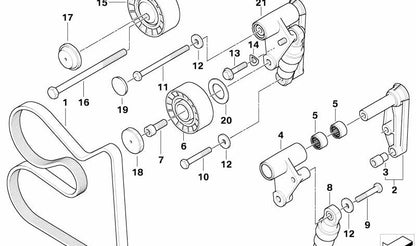 BMW E60, E65, E66, E83 (OEM 11287516847). Original BMW.
