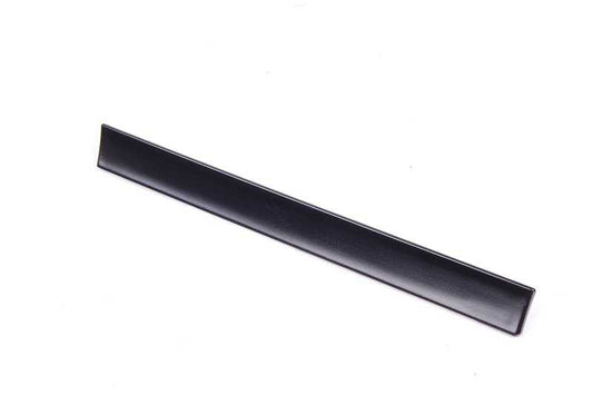 Embells Molder Left OEM 51138236893 pour BMW E38. Finition noire satinée (SW Seidenmatt). BMW d'origine.
