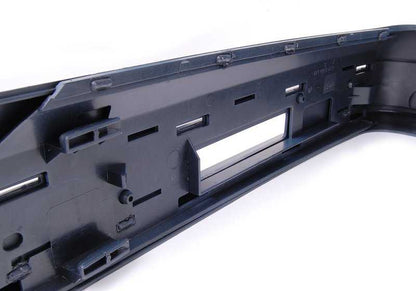 Moldura parachoques trasero OEM 51121966785 para BMW E30. Original BMW.