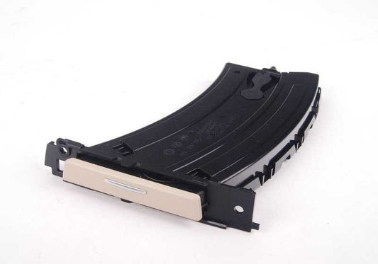 OEM 51459174143 deixou Portavasos para BMW E92, E92N, E93, E93N. Cor cromo/bege. BMW original.