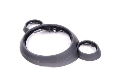 Anillo de adorno Piano Black OEM 51459810000 para MINI Countryman R60, Paceman R61. Original MINI.