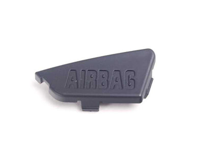 Cubierta embellecedora lateral airbag derecho OEM 51438253024 para BMW E46. Original BMW.