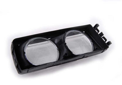 Lente izquierda de faro OEM 63128363507 para BMW E36 {316i, 318i} con faros ZKW. Compatible con modelos con cambio manual y automático desde 1993 hasta 1999. Original BMW.